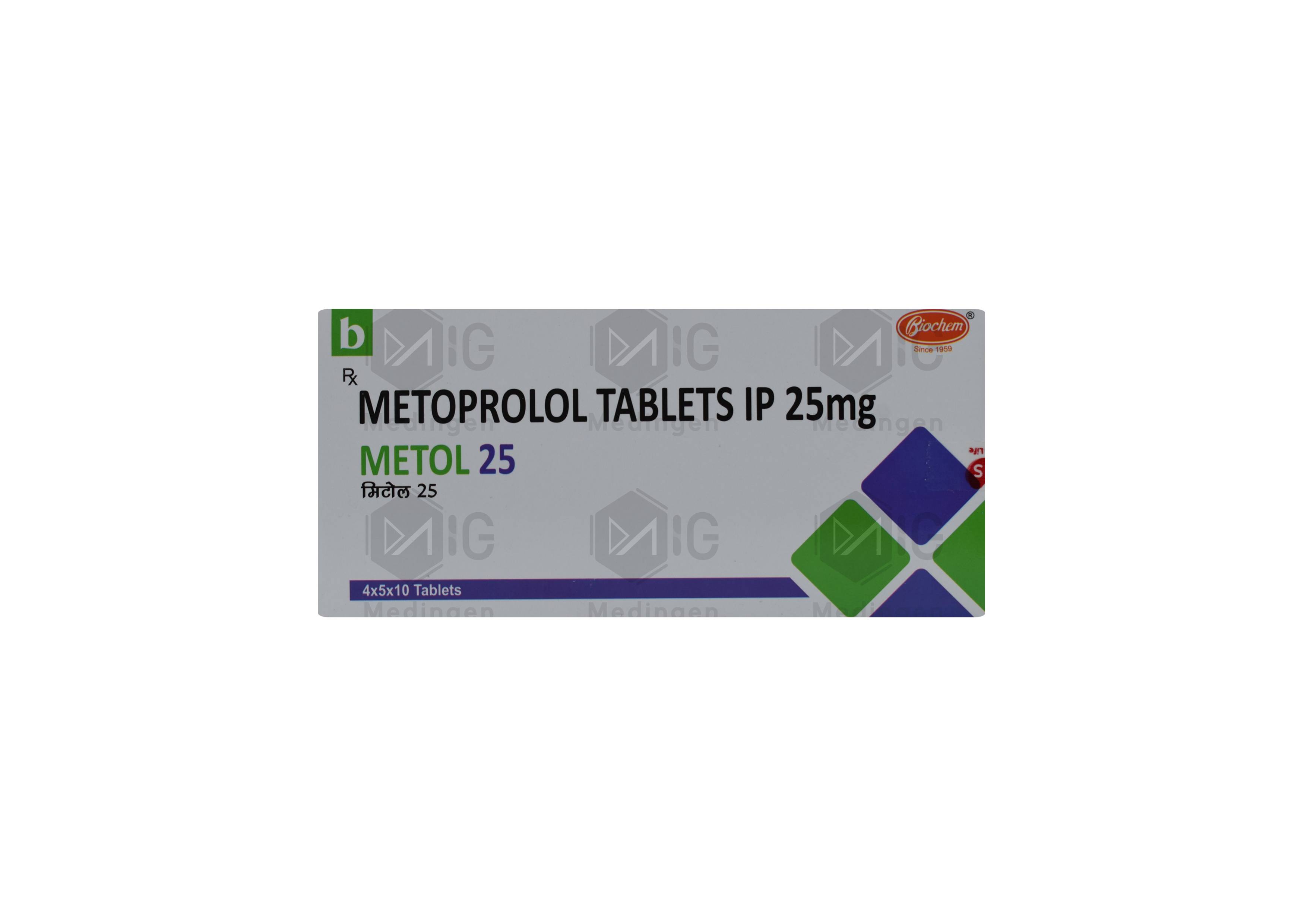 METOL 25MG